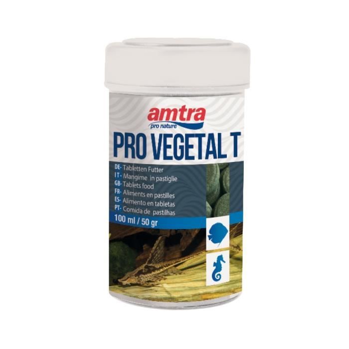 Comparer les prix de Alimentation Amtra Pro Vegetal Tabs - vert/vert - 100 ml