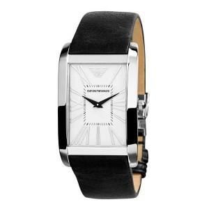 Montre Homme Emporio Armani Slim AR2030 Noir Achat vente montre Homme Adulte Cuir Cdiscount