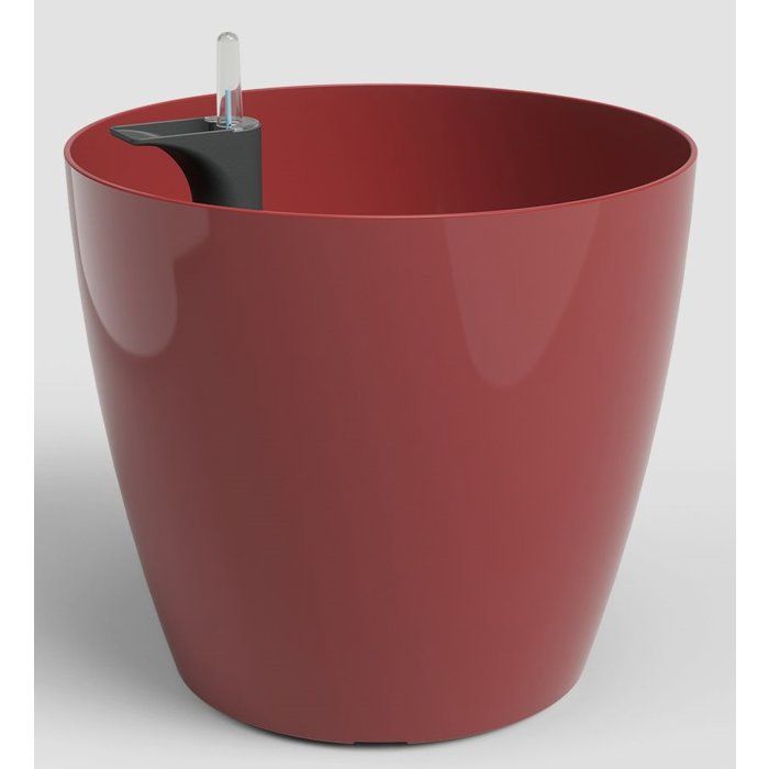Artevasi Pot fleuri San Remo 30 cm anthracite avec arrosage auto 14,5 L - vue 2