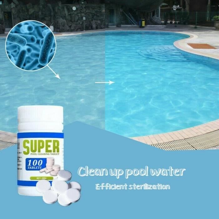 100 Comprimes Tablette De Nettoyage De Piscine Outil De Nettoyage Magique De Haute Qualite Accessoires De Piscine Decoration Achat Vente Decoration Piscine 100 Comprimes Tablette De Cdiscount