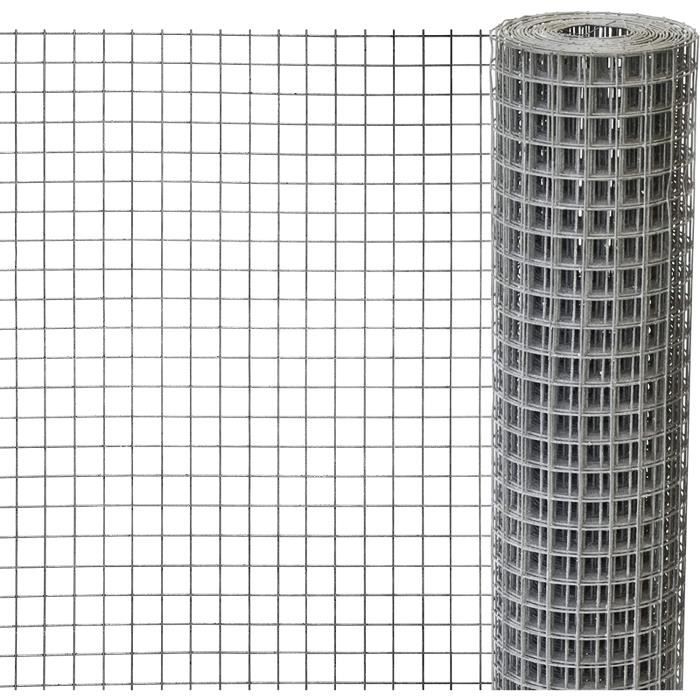 79066 Grillage galvanisé pour Lapins, cochons d'Inde ou Poules, Mailles 19 mm, 2,5 x 0,5 x 0,7 mm[5]