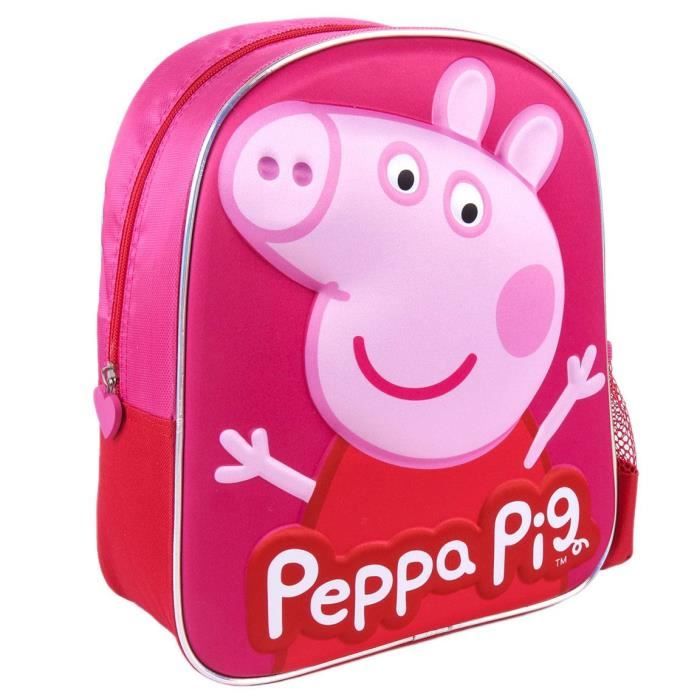 Sac a dos Peppa Pig Blanc 3 ans Interieur Enfant Mixte Cdiscount Bagagerie Maroquinerie