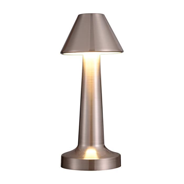 Lampe De Bureau LED Flexible Et Rechargeable – 3 Niveaux De Lumière, Blanche, Neuve