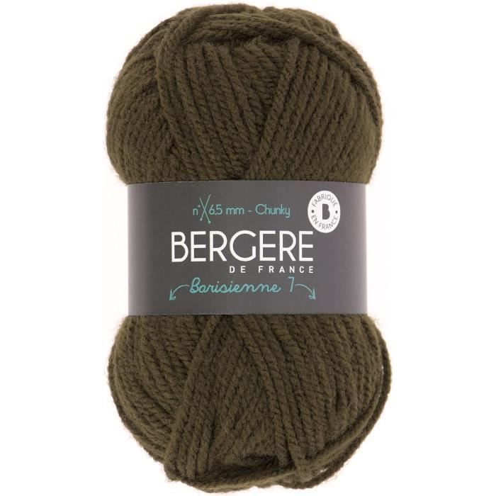 Fil à Tricoter Drops Paris 100% Coton - Pelote 50g/75m - Taille Aiguille 5mm - Couleur Amande