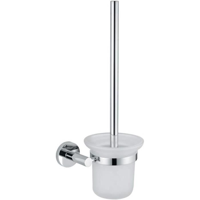 Plaque De Porte En Aluminium Brossé - WC Garçons | 120x120 Mm | No