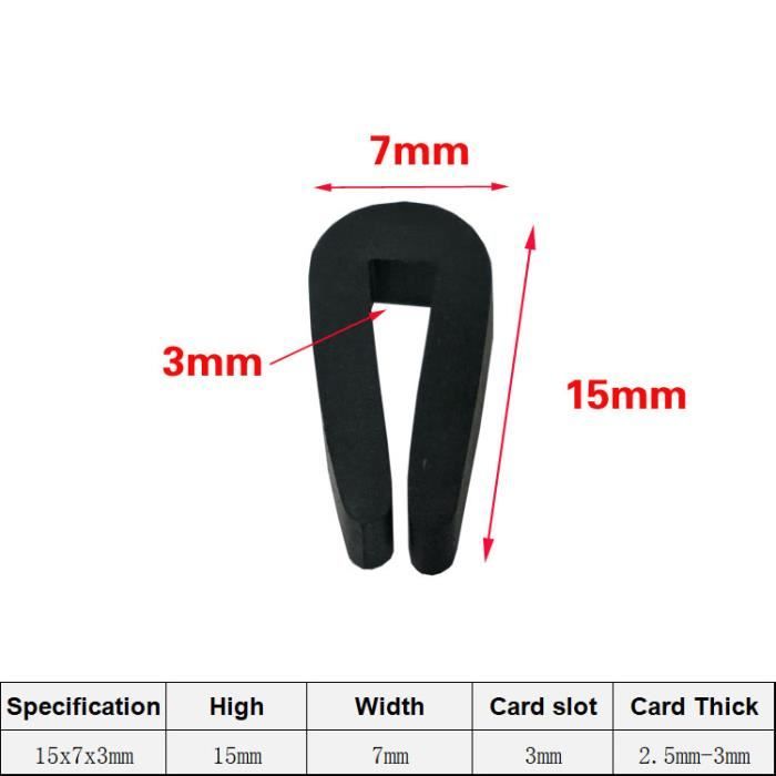 Lot De 20 Joints D'Étanchéité Caoutchouc Pour Amortisseur RC - 6x3x1,5 Mm - Compatible 1/8, 1/10, 1/12, 1/14, 1/16, 1/18