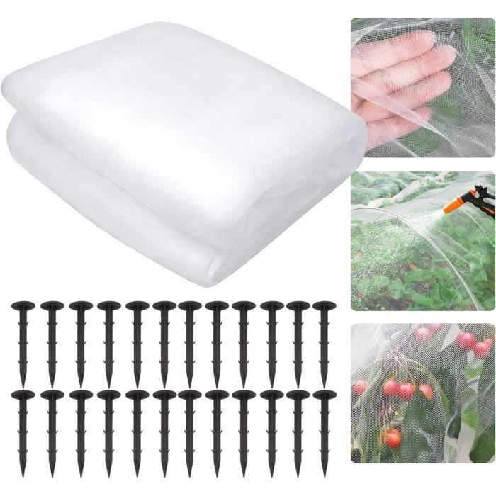 Filet Anti Insectes Jardin,Filet Anti-Insectes à Grille Fine,Filet ...