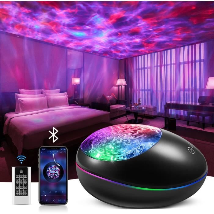 Projecteur Led Ciel Étoilé Et Galaxie, Haut-parleur Bluetooth Intégré  Luminaire Décoratif D'intérieur, Idéal Pour Une Chambre À Coucher