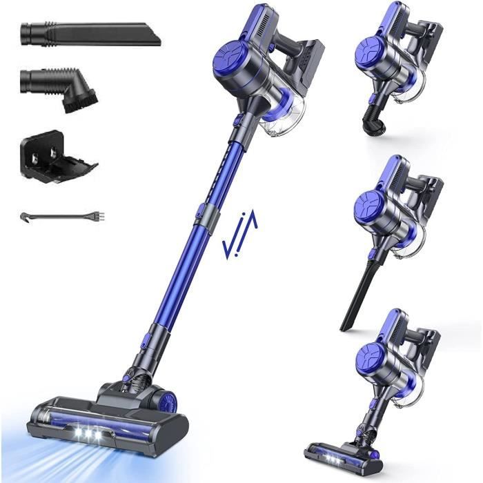 Aspirateur Balai Vexilar 600W - 20Kpa Puissance, Filtre HEPA, 7m De Fil - 3 En 1 Pour Sols Durs Et Tapis