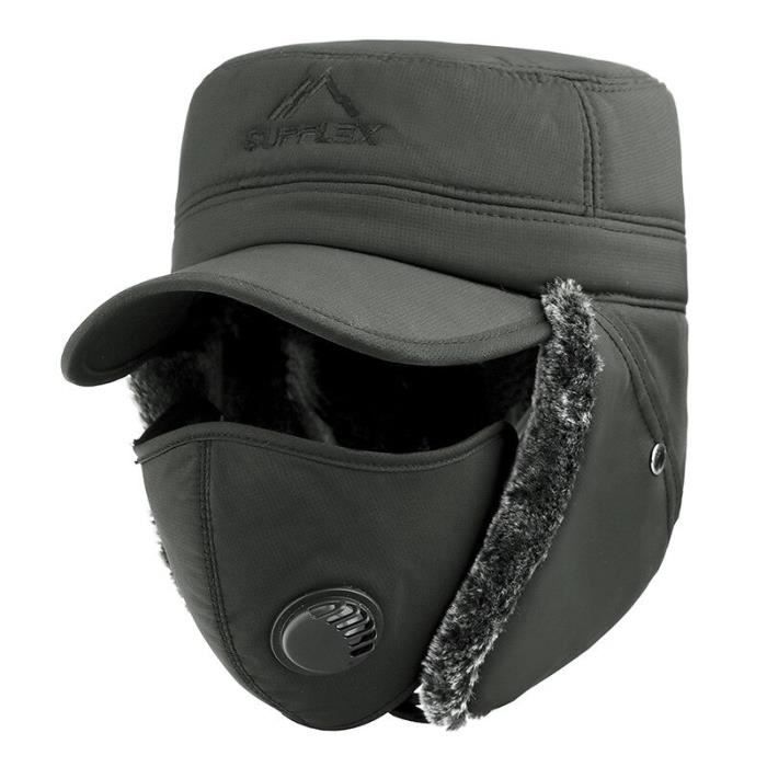 Qunature Cagoule Polaire Moto Hiver Automne Balaclava