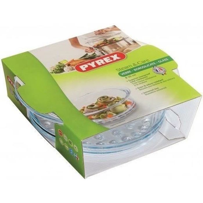 Pyrex 412B000 plat de cuisson 4 L Ovale Verre Plat à cuisson au