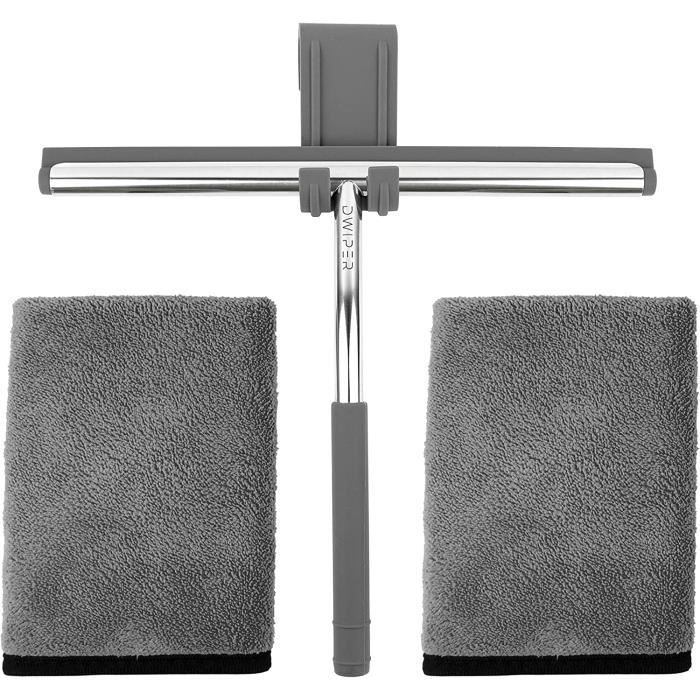 Raclette de Douche avec Crochet Mural, Raclette Salle de Bain, Raclette
