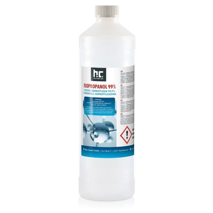 Alcool isopropylique 99,9 % 6 x 1 L