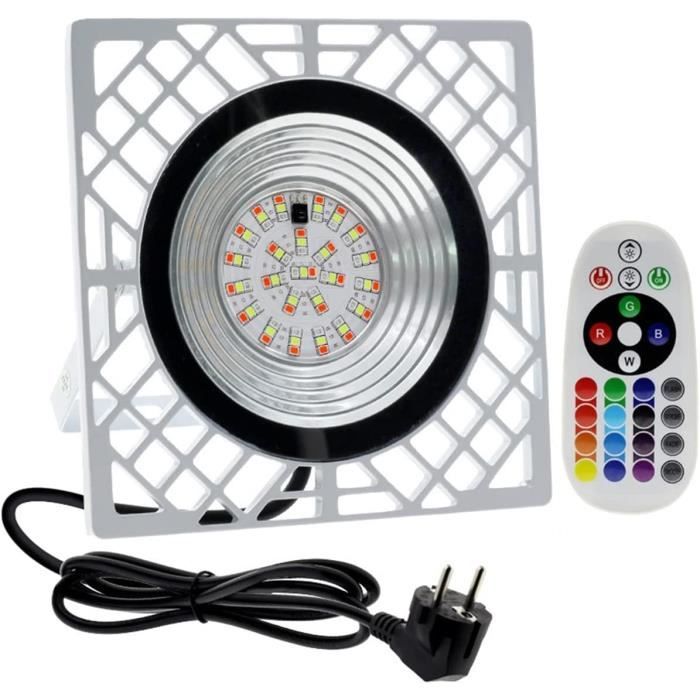 2 Lampes Solaires Suspendues TechKen Avec Télécommande - 56 LED, Câble 5m, Blanches