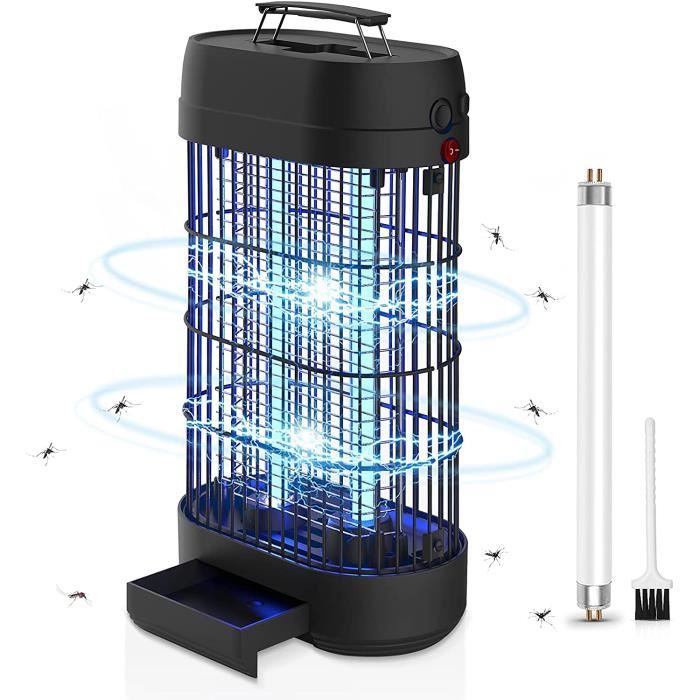 Lampe Anti Moustique,UV Tue Mouche Electrique Tueur Anti Insectes Répulsif Attrape Bug Zapper