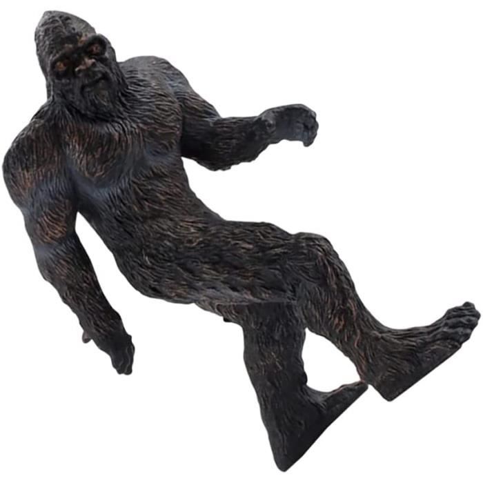 Piquets Décoratifs Jardin Bigfoot En Métal - Silhouette Amusante Sasquatch, 20x35 Cm, Extérieur, Cadeau Original - 7