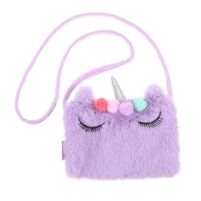 Sac Licorne en Peluche pour Fille Sac Licorne en Peluche pour Fille