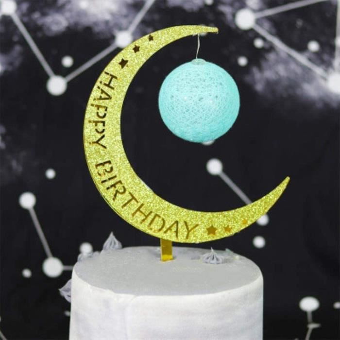 Decoration De Gateau Erfhj 7 Pieces Ensemble De Navette Spatiale Astronaute Aviation Modele Exploration Fusee Scene Deco Cdiscount Maison