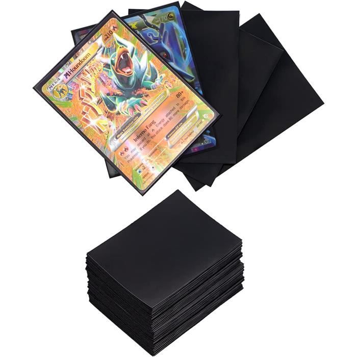 LOT DE 100 POCHETTE PROTECTION PROTÈGE CARTE SLEEVES 66X91mm POKÉMON MAGIC⭐️