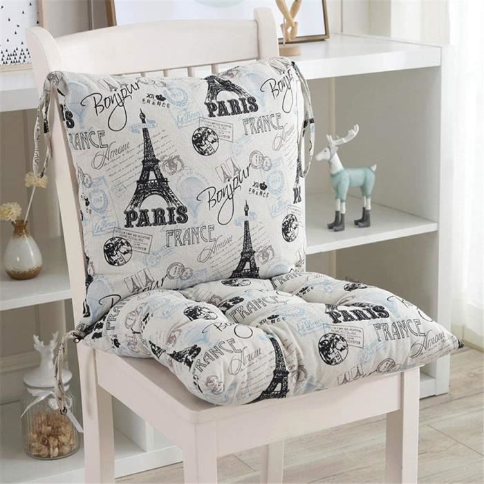 40 X 80 Cm - 1 Coussin De Chaise Avec Dossier - Coussin De