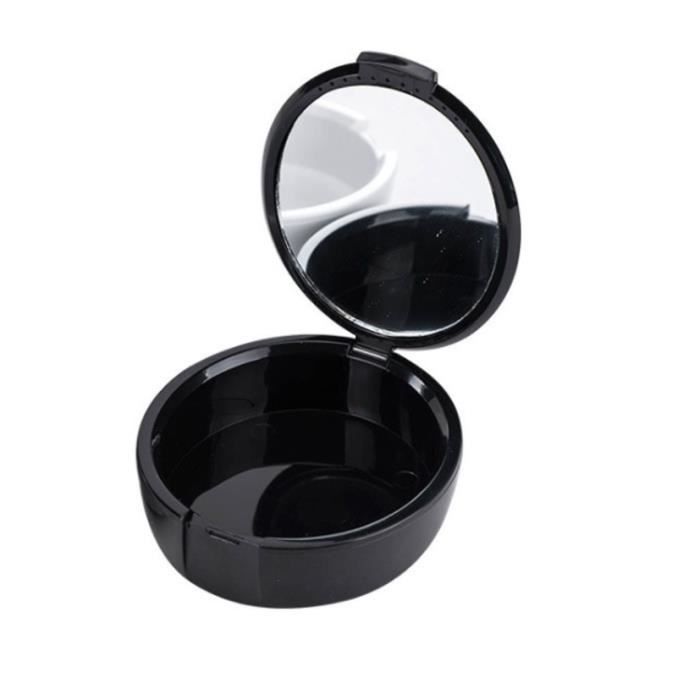 Boîte De Rangement Magnétique Pour Gouttière Dentaire (bleu) | Avec Miroir, Brosse Et Support En Silicone | Ventilation Ajustable - 5