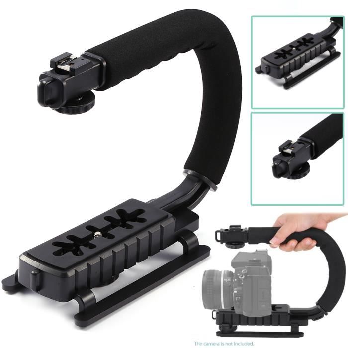 Stabilisateur de caméra Smartphone Support de stabilisation portable pour caméra pour iPhone Samsung -QUT