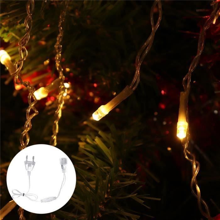 Connecteur adaptateur 3 pins pour guirlande lumineuse EU Cdiscount Maison