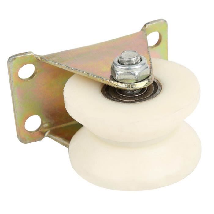 4 Poulies U-Groove 0840UU - Roues Guidage 8x40x20.7mm Pour Systèmes De Poulies - Lubrifiées Et Silencieuses