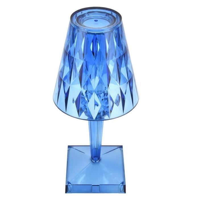 Biblio nickel bleu lampe de bureau par Artistar - Réf. 09100027