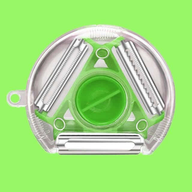 RNHDLY 4 Pièces Lame Pour Eplucheur Vertical, Éplucheur Lame De Rechange, Lames D'éplucheur En Acier Inoxydable Pour Éplucheur Professionnel, Éplucheur Turbo, Éplucheure Économiqu