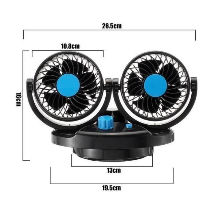 Ventilateur De Refroidissement Pour Moteur RC – Double Roulement à Billes – 5V-7V – Tailles 30mm Ou 50mm – Dissipation De Chaleur