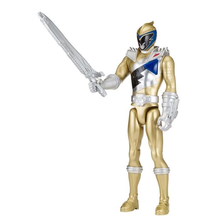 Power Rangers Figurine Geante 30cm Dore Cdiscount Jeux Jouets