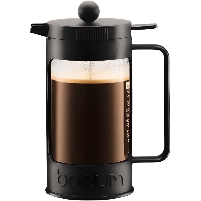 Français presse cafetière (34 oz), verre borosilicaté résistant à