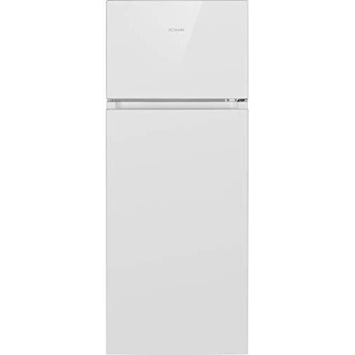 Réfrigérateur congélateur Bomann DT7318-1-blanc - 206L - Froid statique - Blanc