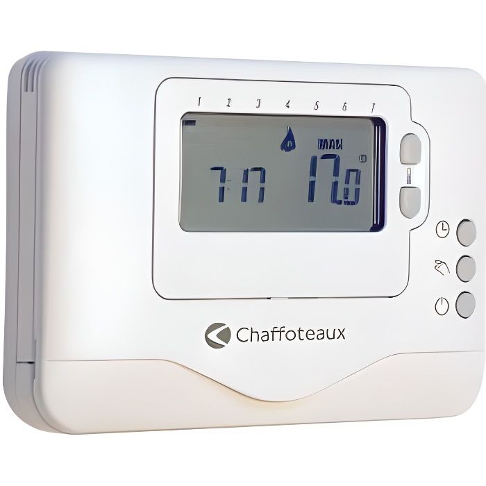 Thermostat d'ambiance programmable filaire EASY CONTROL - CHAFFOTEAUX