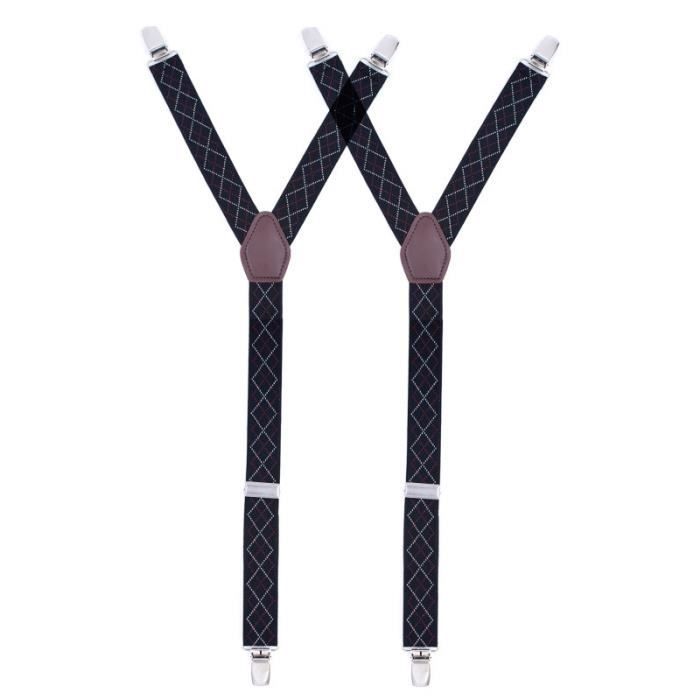 1 Paire Adulte Homme/Femme Anti-Dérapant Chemise Manche Jarretières