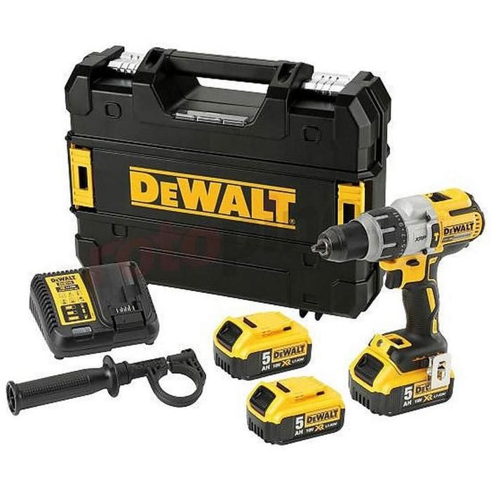 Perceuse à percussion sans fil DeWalt DCD996P3 QW 18 V 3x5 0 Ah accu. - vue 2