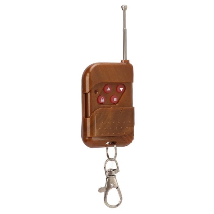 Porte-clés Clonage 433 MHz - 4 Boutons, étanche, Pour Porte De Garage Et Alarme Voiture