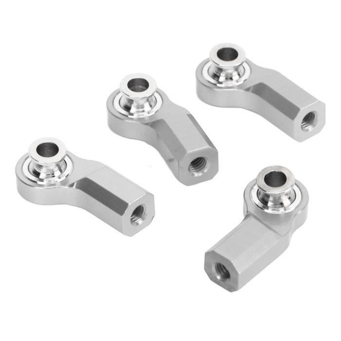 8 Biellettes En Alliage D'aluminium Pour Châssis SCX10 – Empattement 313mm, 1/10 RC Crawler (couleur Titane)