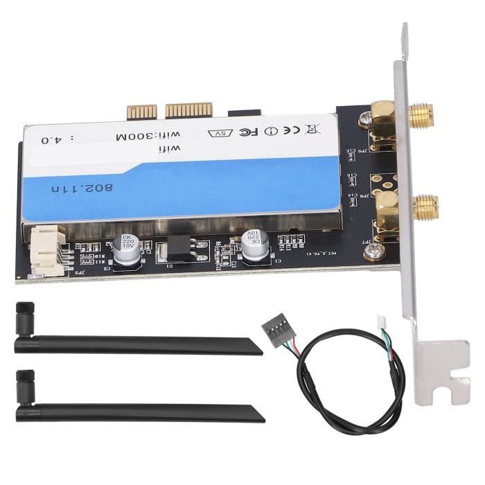 Carte Réseau WiFi AC 7265 + Bluetooth 4.2 - PCI-E Demi-mini - Bi-bande 2.4G/5G - Pour PC Fixe