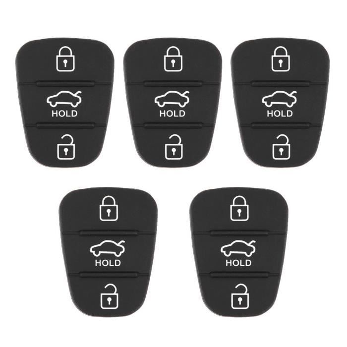 Coque Clé Voiture 1 Bouton Compatible Ssangyong Actyon Kyron Rexton - EMSea Avec Lame SSY3
