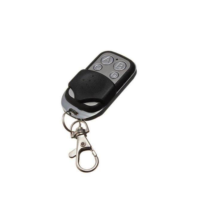 3 pièce 433 clés de porte de garage électriques à quatre boutons en métal, télécommande universelle 3 pièce 433 clés de porte de garage électriques à quatre boutons en métal, télécommande universelle