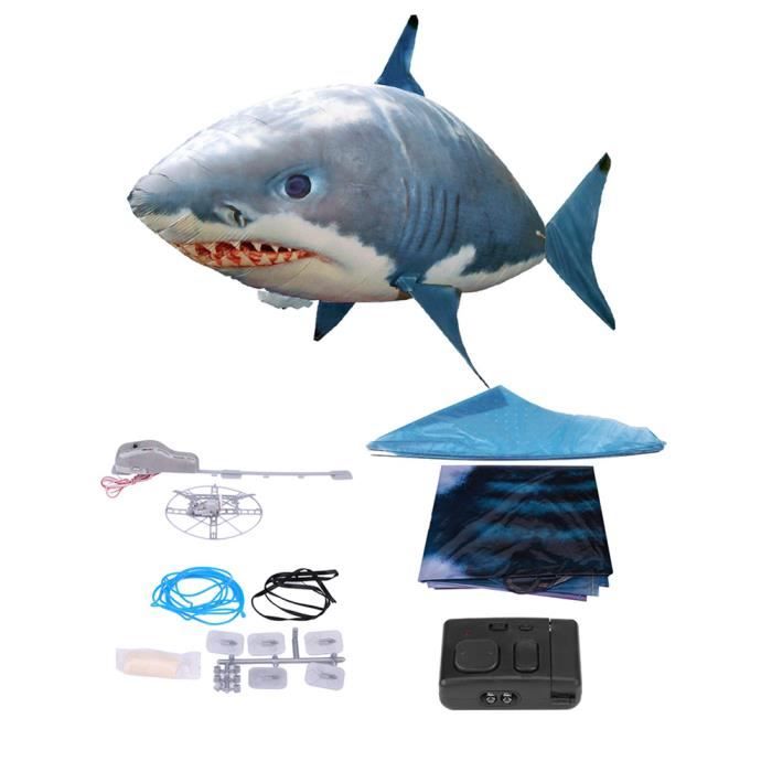 GOTOTOP Poisson gonfl T l commande Flying Shark gonfl RC ballon