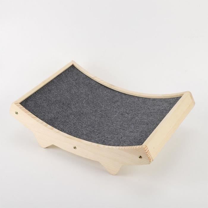 Comparer les prix de Tapis à griffes pour chat - HUOLE - Gris - Bois - 58*28.8*12.5cm