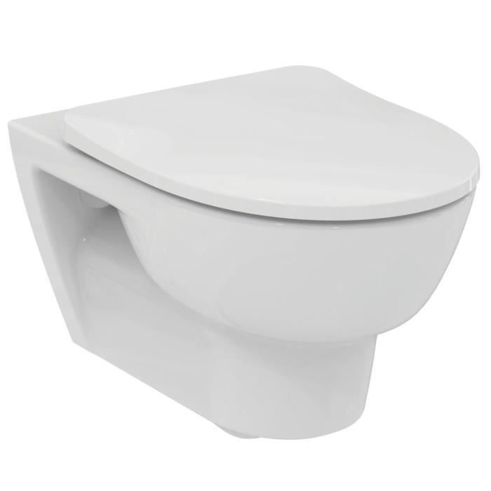 Abattant wc suspendu ideal store standard