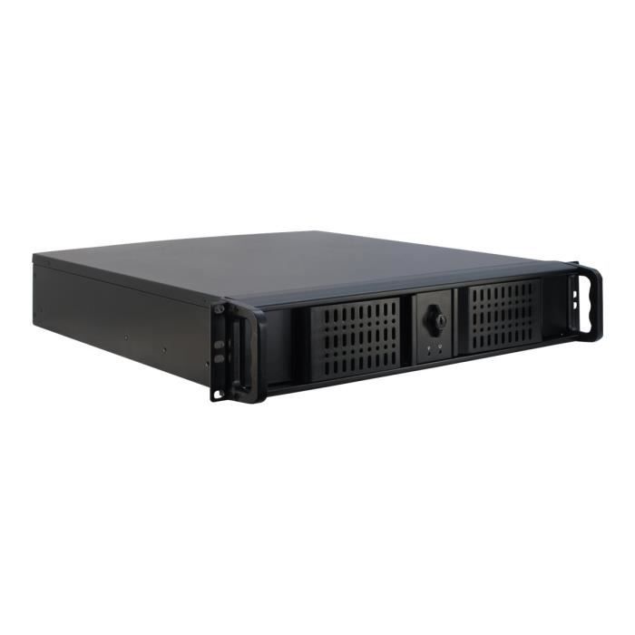 Inter-Tech IPC 2U-2098-SK Rack-montable 2U micro ATX pas dalimentation (ATX) USB