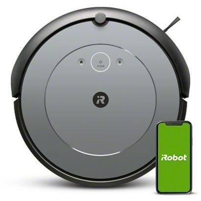 iRobot Roomba i1154 - Aspirateur Robot sans fil Connecté Wi-Fi - Système de nettoyage puissant - Deux brosses multisurface