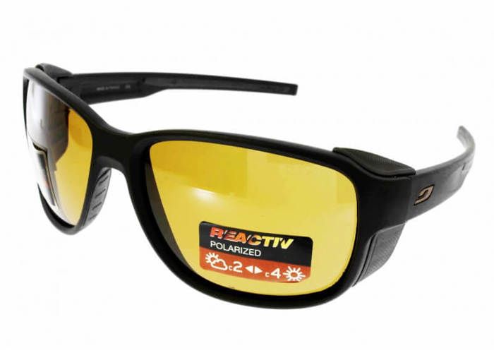 Julbo Montebianco 2 noir RV HM2-4, lunette de soleil photochromique