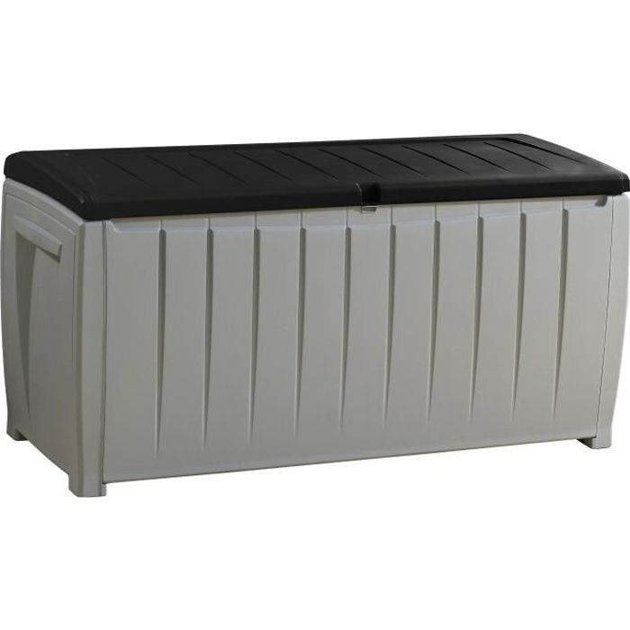 keter boite de rangement de jardin novel 340 l cdiscount jardin