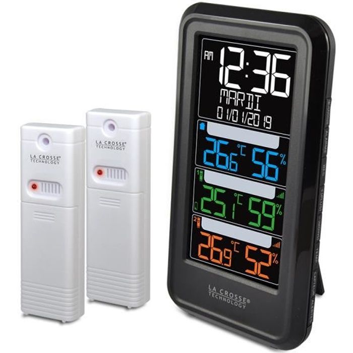 La Crosse Technology 308-1409BT-CBP Station de température sans fil